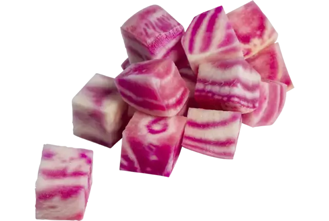 Chioggia biet rauw brunoise 20mm zak 1kg